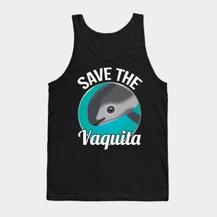 Save The Vaquita - Rare Porpoise Cochito Tank Top